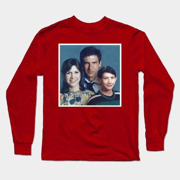 Solo Family Portrait Long Sleeve T-Shirt by Pop Fan Shop